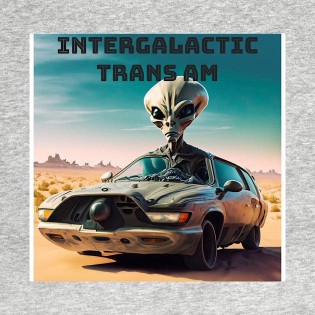 Intergalactic Trans Am by Yellow Cottage Merch